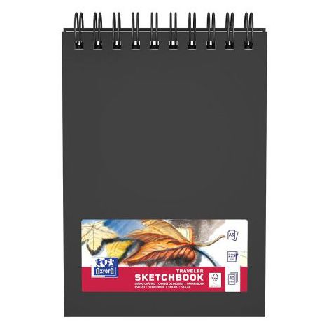 Kołoszkicownik Oxford Art Sketchbook A5/40/225g
